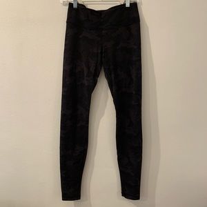 Black Camo Lululemon Leggings